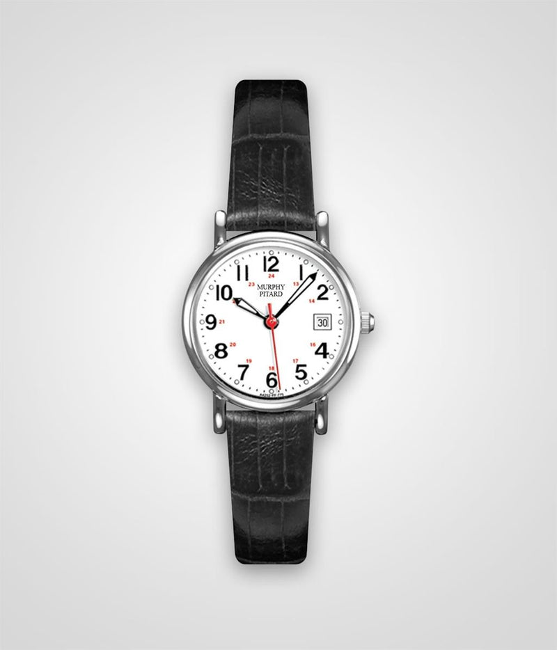 White Stainless Steel Dress Watch