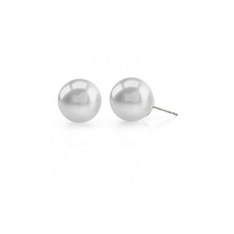 Freshwater 5.0 x 5.5 MM Pearl Stud Earrings