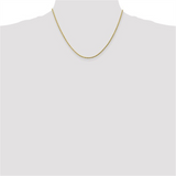 Yellow 10 Karat Gold 18 Inch Rope Chain