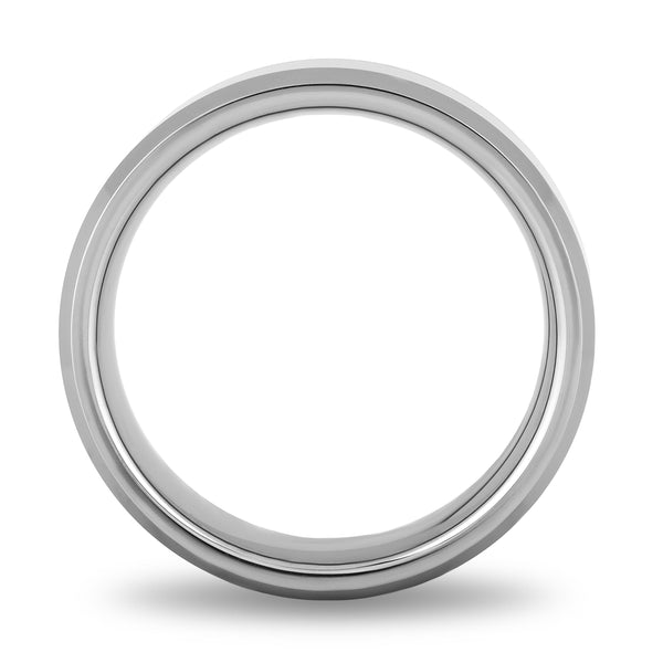 Two-Toned Tungsten 8 MM Comfort Fit Band